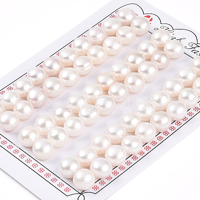 Grade 3A Natural Cultured Freshwater Pearl Beads PEAR-N018-3A-9095A-1