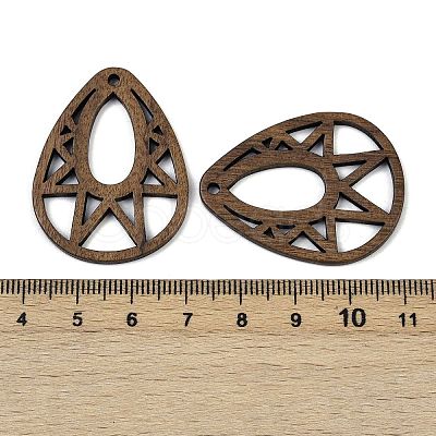 Walnut Wood Pendants WOOD-A025-04J-1
