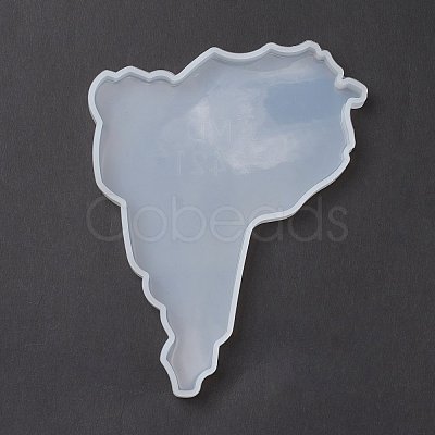 Map Silicone Coasters Molds DIY-O019-02-1