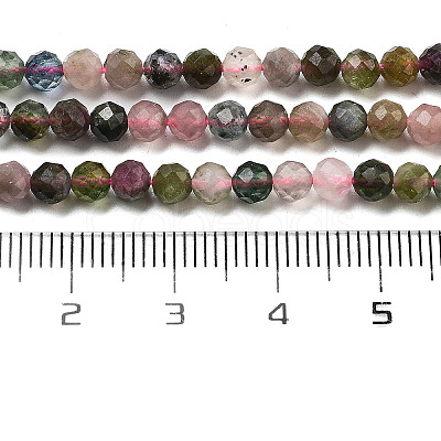 Natural Tourmaline Beads Strands G-K376-A01-01-1