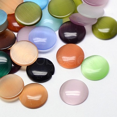 Cat Eye Cabochons CE-J002-10mm-M-1