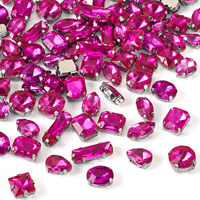 80Pcs 8 Styles Sew on Rhinestone RGLA-TA0001-11D-1