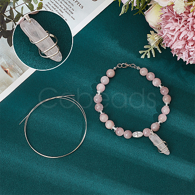1M 925 Sterling Silver Wire STER-BC0004-53B-1