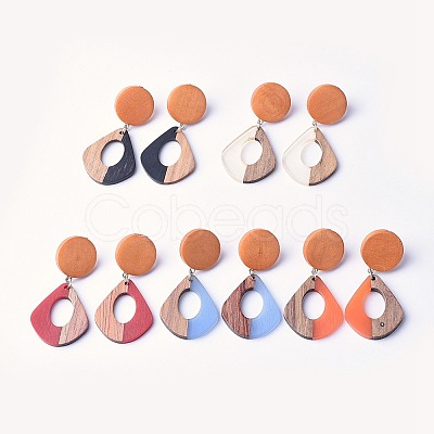 Resin & Wood Pendants RESI-OL0001-08A-1