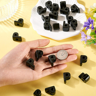Acrylic European Beads OACR-TAC0013-14P-1