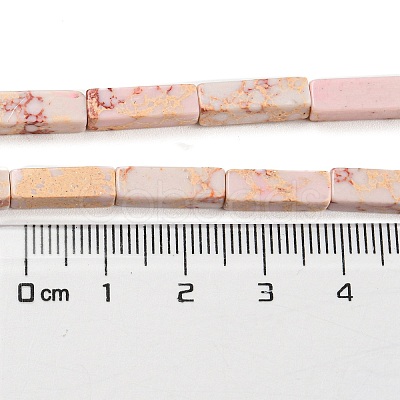 Synthetic Imperial Jasper Dyed Beads Strands G-D077-C01-05-1