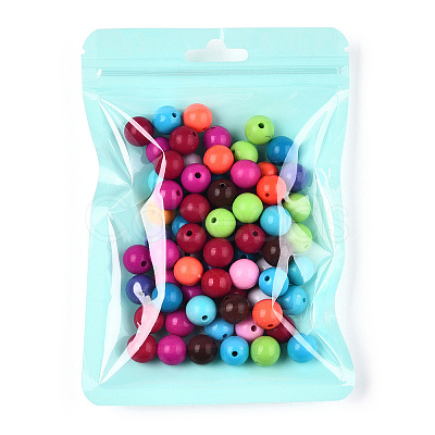 Macaron Color Plastic Yin-yang Resealable Bags OPP-N001-01A-04-1