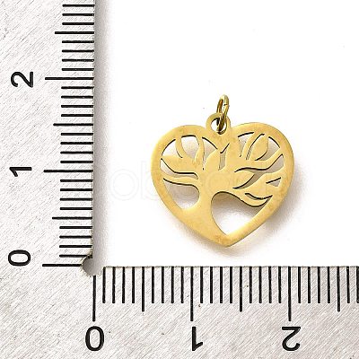 304 Stainless Steel Charms STAS-R153-39G-1