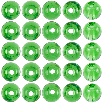 250Pcs Glass Round Beads GLAA-SP0001-49C-1