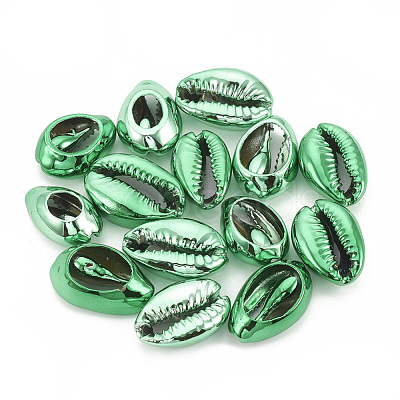 Electroplated Sea Shell Beads SSHEL-S258-06-1