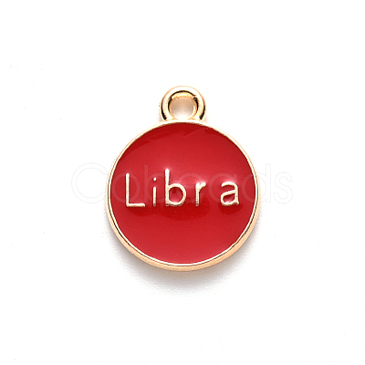 Alloy Enamel Pendants LS-X-ENAM-S124-01A-07K-1