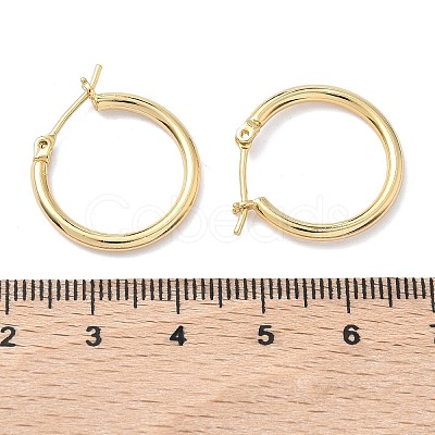 SHEGRACE Brass Hoop Earrings XGR0020G-68G-1