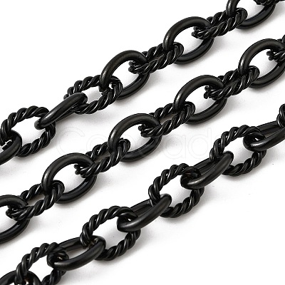 304 Stainless Steel Twist Cable Chains CHS-K024-11EB-1