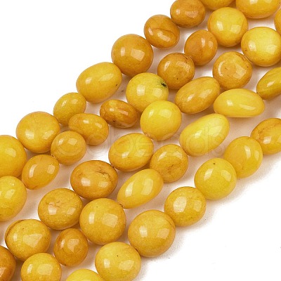 Dyed Natural White Jade Beads Strands GG-CBACF26-B01-04-1