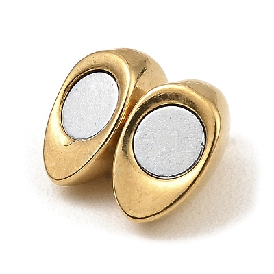 304 Stainless Steel Magnetic Clasps X-STAS-K265-01A-G-1