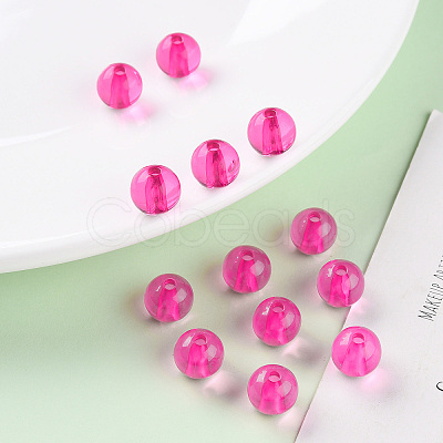 Transparent Acrylic Beads LS-X-MACR-S370-A10mm-706-1