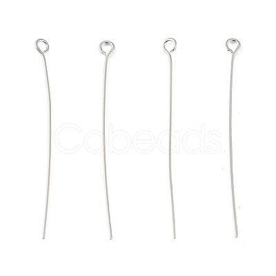 Brass Eye Pins KK-H258-08C-S-1