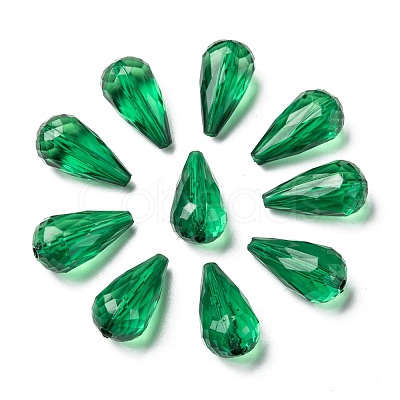 Transparent Acrylic Beads TACR-351-17-1