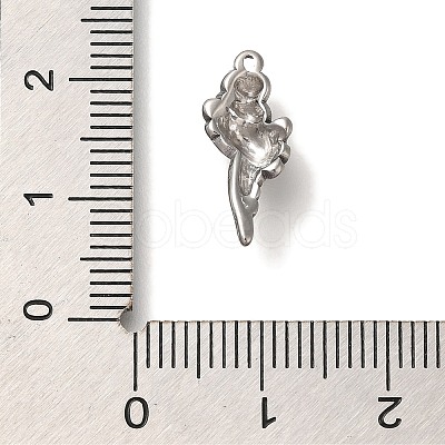 Anti-Tarnish 304 Stainless Steel Pendants STAS-P371-108P-1