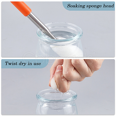 Adjustable Sponge Clay Sculpture Tool AJEW-WH0348-498A-1