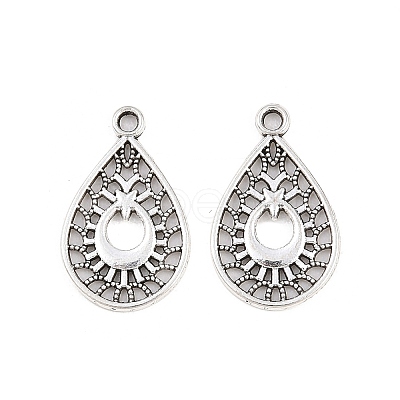 Tibetan Style Alloy Pendants PALLOY-A024-09AS-1