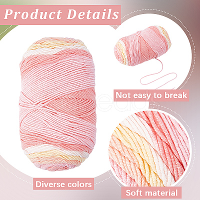 Soft Cashmere Cotton Acrylic Blend Yarn DIY-WH20055-121B-1