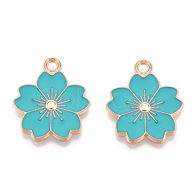 Alloy Enamel Pendants LS-ENAM-S121-115G-1