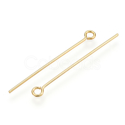 Brass Eye Pin KK-G331-09-0.7x35-1