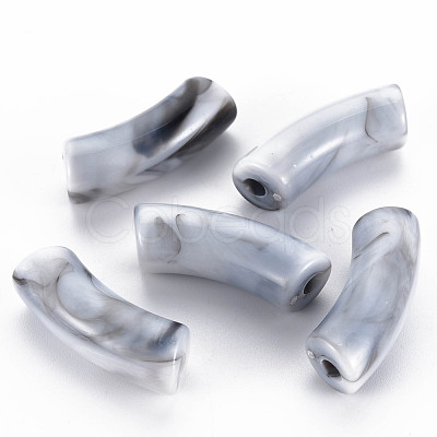 Opaque Acrylic Beads OACR-Q181-001C-1