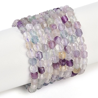 Natural Fluorite Beads Strands G-O201B-101A-1