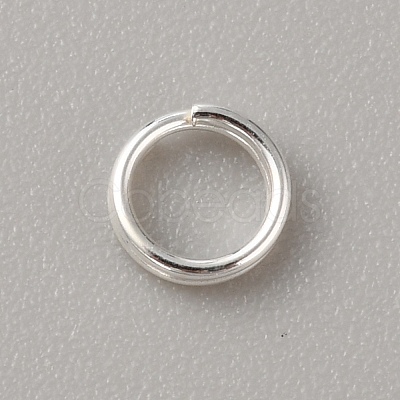 925 Sterling Silver Split Rings STER-WH0011-28S-02-1