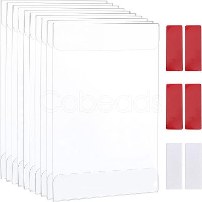 Acrylic Table Card Display Frame AJEW-WH0026-02E-1