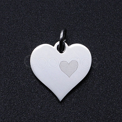 Non-Tarnish Valentine's Day 201 Stainless Steel Charms STAS-T049-T678-1-1