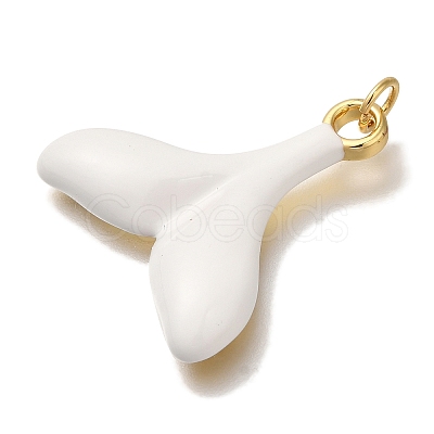 Rack Plating Brass Enamel Pendants KK-I720-24G-01-1