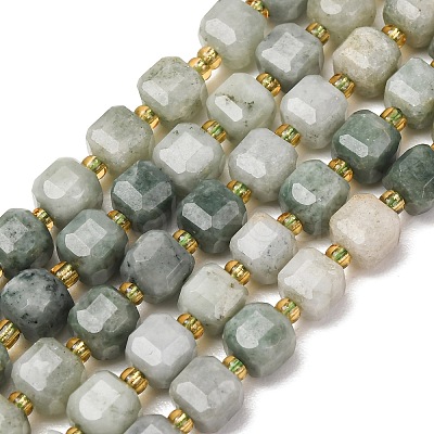 Natural Jadeite Jade Myanmar Jade Beads Strands GG-CBAC972-A22-01-1