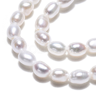 Natural Cultured Freshwater Pearl Beads Strands PEAR-N012-02L-1