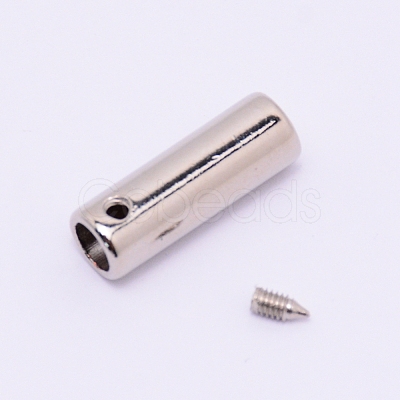 Zinc Alloy End Caps PALLOY-WH0072-42P-1
