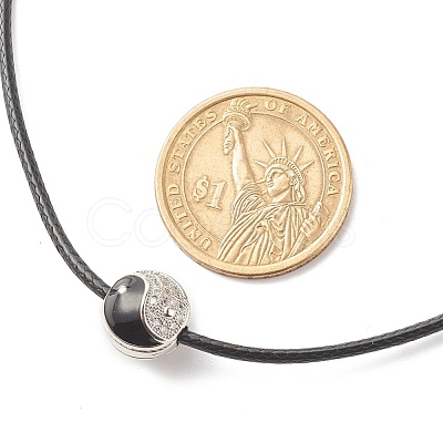 Eco-Friendly Korean Waxed Polyester Cord Necklaces NJEW-JN03783-1
