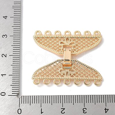 Brass Snap Clasps KK-U052-26G-1