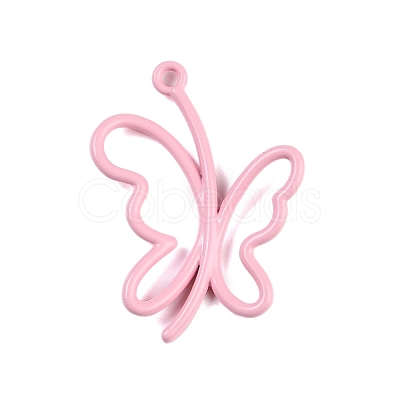 Baking Paint Alloy Pendants FIND-G080-01B-1