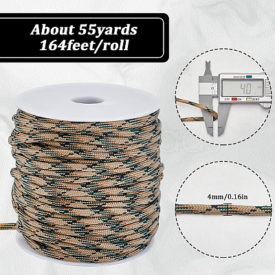 50M 7 Inner Cores Polyester & Spandex Cord Ropes RCP-SP0001-01A-1