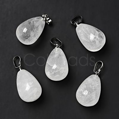 Natural Mixed Stone Pendants G-I332-05P-B-1