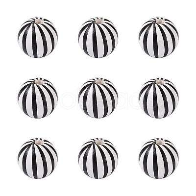 Natural Wooden Beads WOOD-TAC0010-04B-1