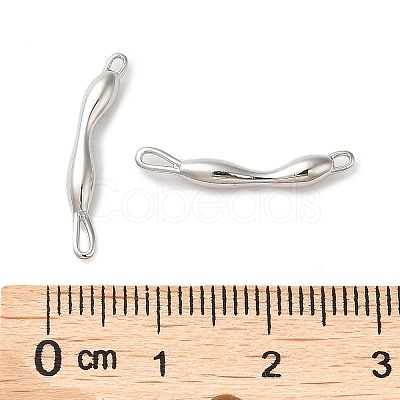 Brass Connector Charms KK-P239-01P-1