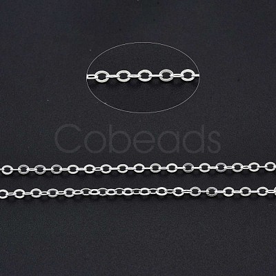 Brass Cable Chains CHC-T008-08S-1