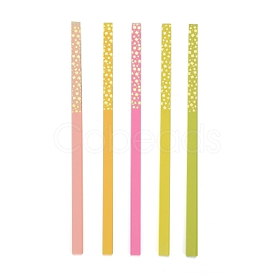 Luminous Lucky Star Origami Paper DIY-WH0011-E01-1