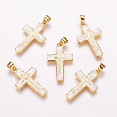 Freshwater Shell Pendants ZIRC-F057-05A-1