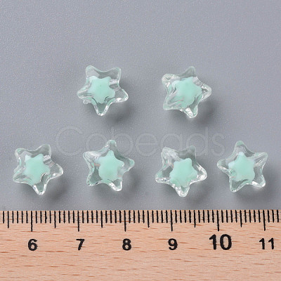 Transparent Acrylic Beads TACR-S152-01A-SS2111-1