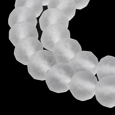 Transparent Glass Beads Strands EGLA-A034-T8mm-MD19-1