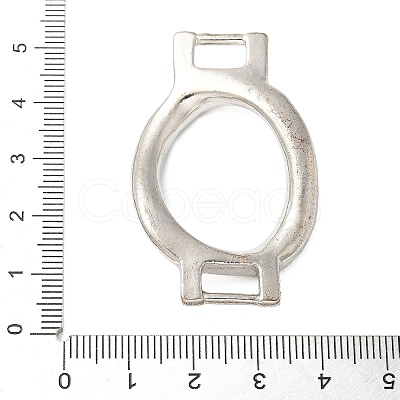Alloy Crystal Rhinestone Oval Connector Links Charms FIND-M052-10P-NR-1